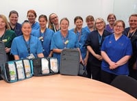 NHS charity funds new bags for community nurses in Carmarthenshire