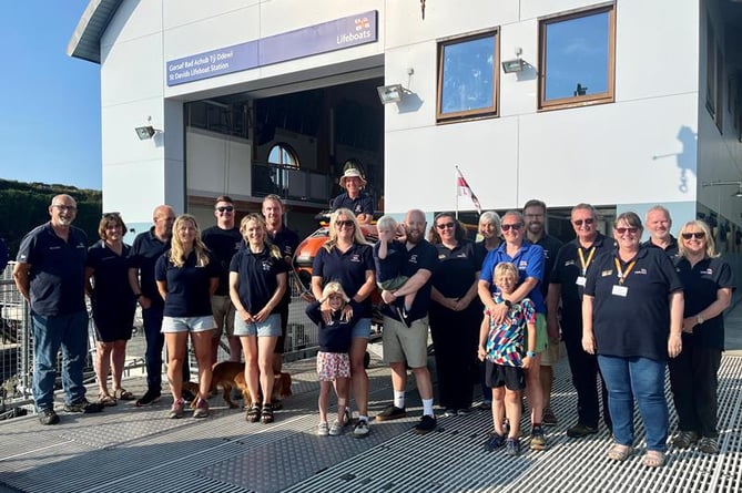 St Davids RNLI crew