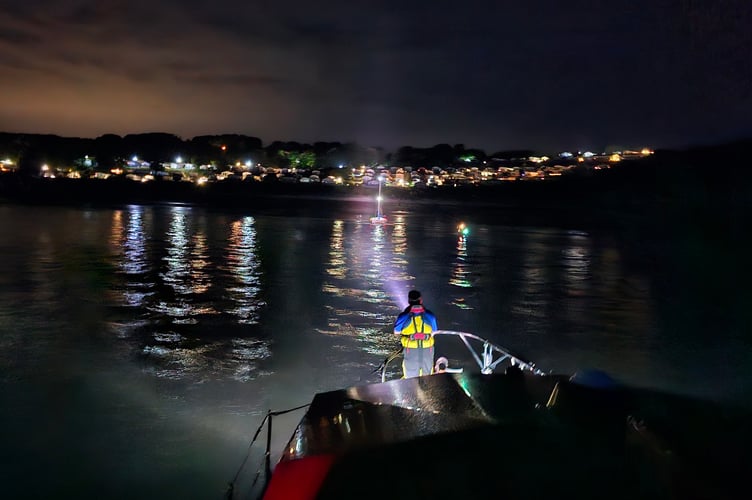 Tenby RNLI early shout