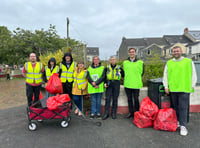 MP joins Pembroke Dock McDonalds litter pick with Keep Wales Tidy