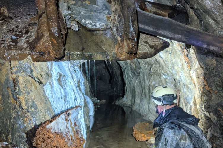 Mine workings have been untouched for more than 15 decades