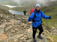 Tenby’s Adam takes on another gruelling challenge for Kidney Wales