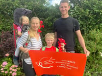 Tavernspite schoolboy walks 100 miles in six weeks