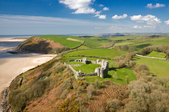 Llansteffan castle