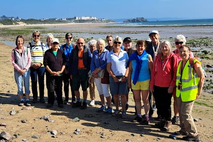 Steps2Health walks in Tenby and Pembrokeshire, August 2024