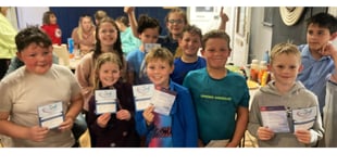 Tenby juniors' sailing skills rewarded