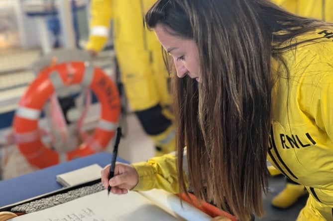 Tenby RNLI Lisa Viggars