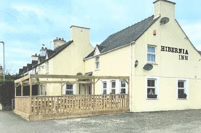 Decking at the Hibernia Inn, Angle. Picture: Pembrokeshire Coast National Park report.