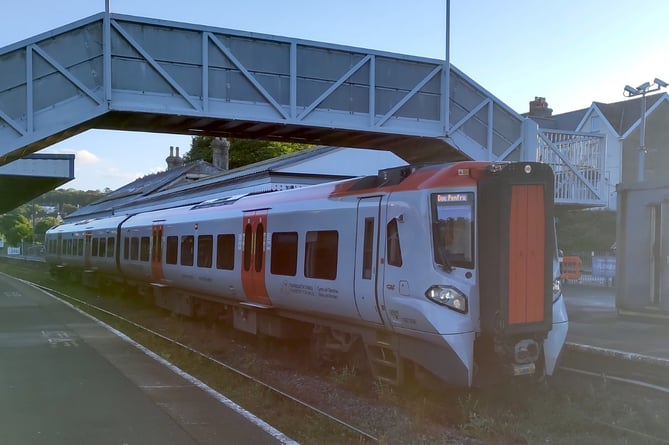 Transport for Wales Tenby train