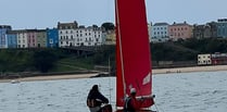 Dave and Maurice win Tenby frostbite races