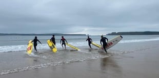 Boost for Tenby Surf Life-Saving Club's junior members