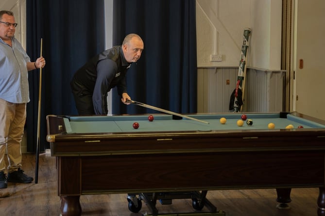 Snooker ace Mark Williams (Pic: Moonbeam Media Wales)