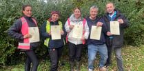 'Hedging Your Vets' project launches at Pembrokeshire community farm