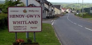 Councillor backs call for makeover of Whitland's signage