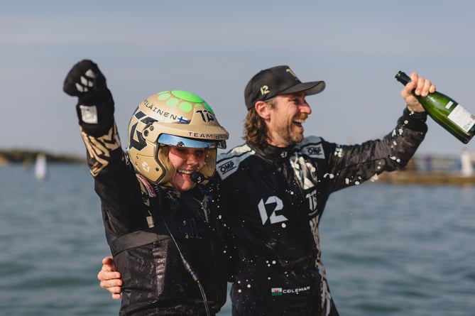 |Driver: Emma Kimlainen|Driver: Sam Coleman|Number: 12|Team: Team Brady|Car: E1 Race Bird||Photographer: Shiv Gohil|Event: Venice GP|Circuit: Venice|Location: Venice|Series: E1 Series|Season: 2024|Country: Italy|Keyword: season 1|Keyword: season one|Keyword: S1|Keyword: photography|Keyword: photos|Keyword: images|Keyword: motorsport|Keyword: powerboat racing|Keyword: boat|Keyword: 2024|Keyword: Venetia|Keyword: May|Keyword: E1 Series Photography|Keyword: marine|Keyword: boat racing|Keyword: city of canals|