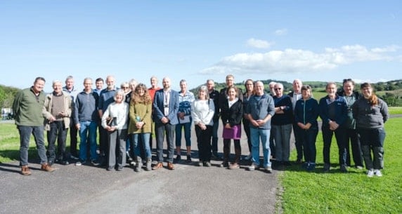 Last month, Ramblers Cymru held an event at the Botanical Gardens of Wales to recognise the efforts of the volunteers on an ambitious project to survey over 2,000km of footpaths and bridleways in Carmarthenshire. 