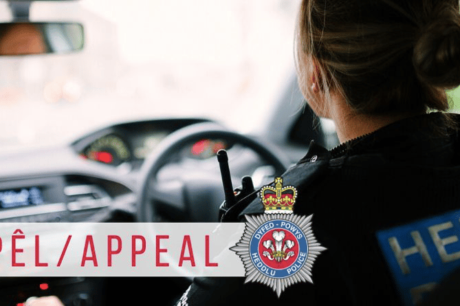 Dyfed-Powys Police appeal