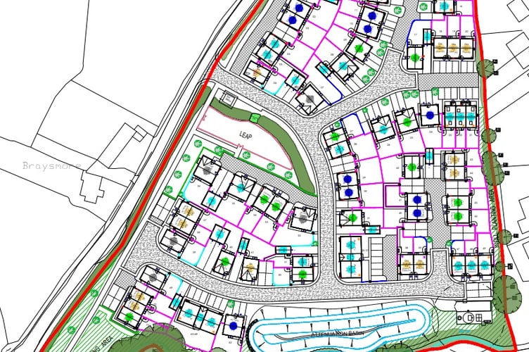 Saundersfoot homes plan