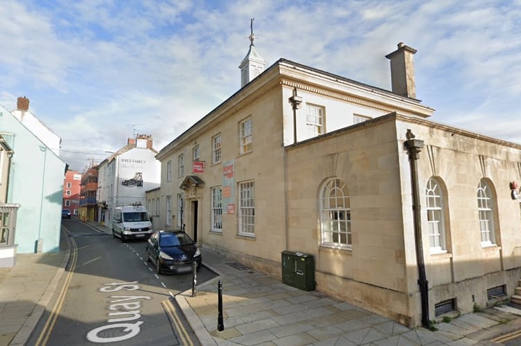 The Haverhub building, Quay Street, Haverfordwest. Picture: Google Street View.