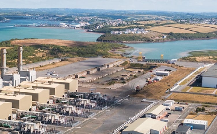 Plans for a green hydrogen production facility by Pembroke Power Station