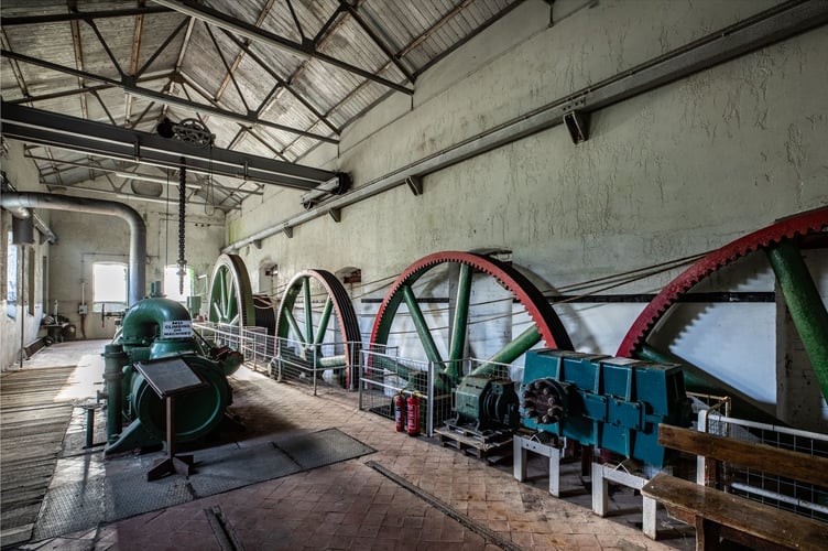 Inside Kidwelly Industrial Museum, Carmarthenshire