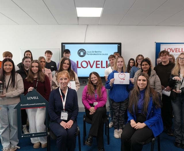 Developer delivers engaging session to Pembrokeshire College students