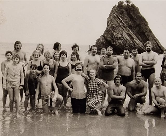 Pioneers of the popular Tenby Boxing Day Swim