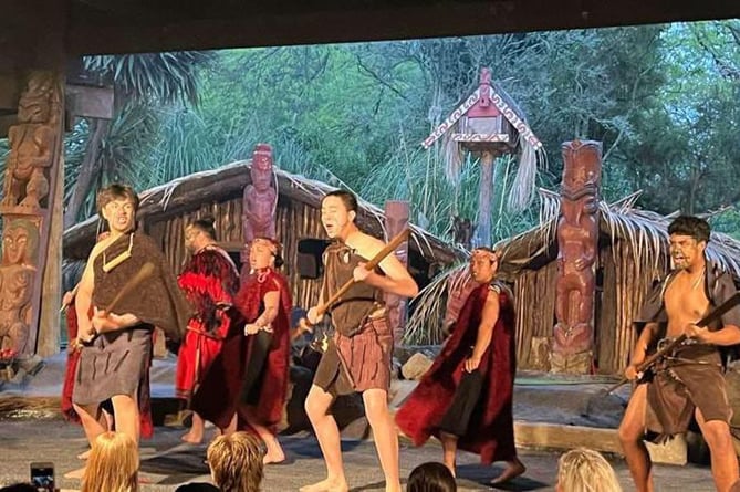 They participated in a traditional Māori culture evening, learning the rich history and customs of the Mitai Māori people.