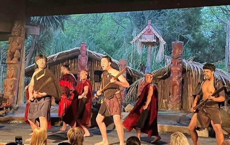 They participated in a traditional Māori culture evening, learning the rich history and customs of the Mitai Māori people.