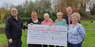 Whitland residents raise funds for Wales Air Ambulance