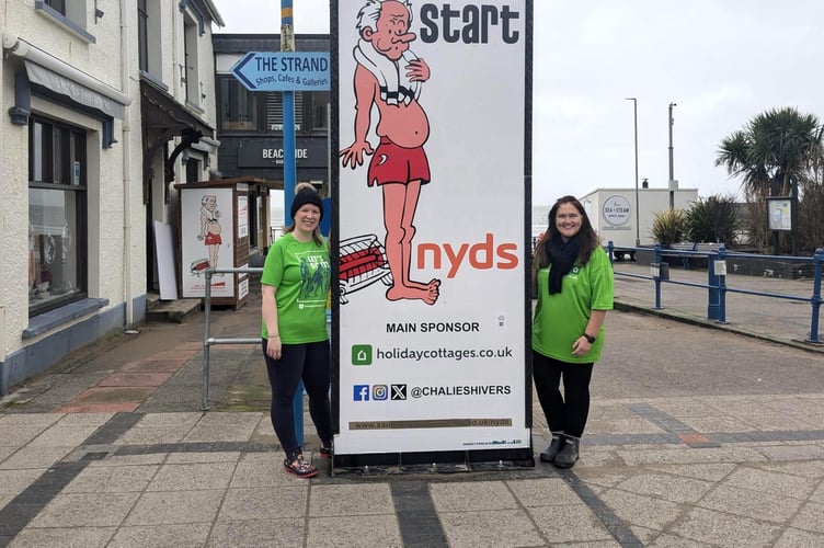 Wales Office Manager Anita Lee, and Customer Service Advisor Michelle Sneezum (pictured below) will be braving the cold and joining hopefully thousands of others in the sea. 