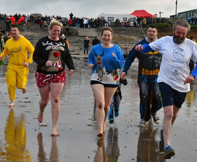 Two Pembrokeshire New Year's Day charity swims scrapped due to weather