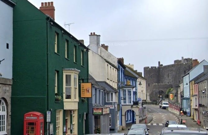 There are three ‘work packages’ in the proposed £12m ‘levelling up’ scheme for Pembroke. General Pembroke Picture: Google Street View