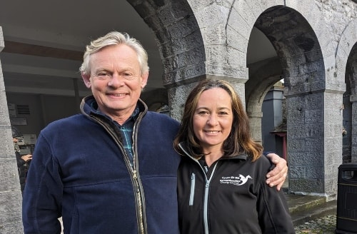 Carmarthenshire is set to take another leading role as the location for ITV’s highly anticipated gritty drama ‘Out There’ starring Martin Clunes.