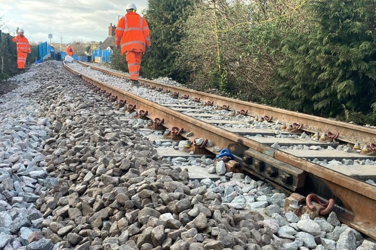 Passengers in West Wales are being urged to check before they travel later this month and into February when Network Rail will be carrying out essential track renewals, drainage work and vegetation management.