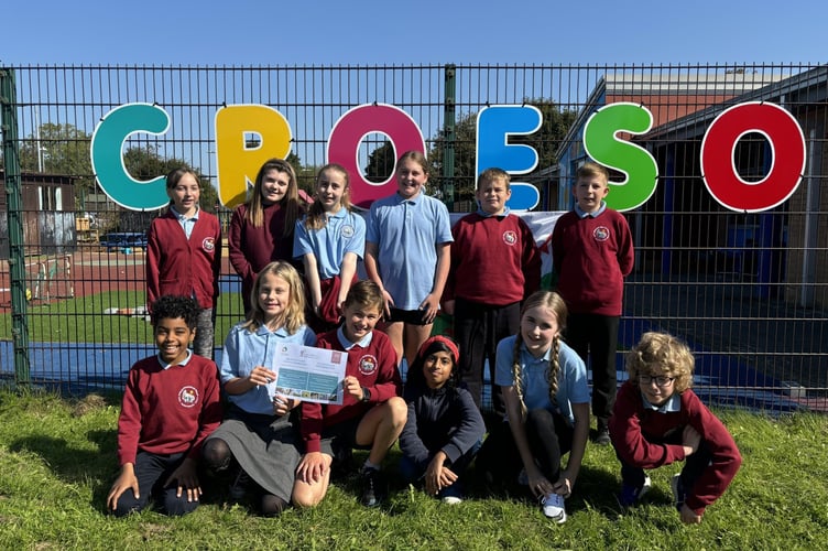 Prendergast Community Primary School pupils are buzzing to have been awarded Bee Friendly status by the Welsh Government.