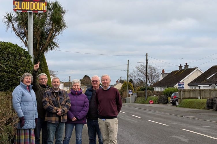 Recently, as part of a new initiative from Saundersfoot Community Council to improve road safety around the seaside village, three new digital speed indicators were installed on The Ridgeway, Stammers Road and Broadfield Road.