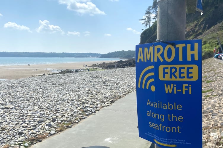 Amroth front