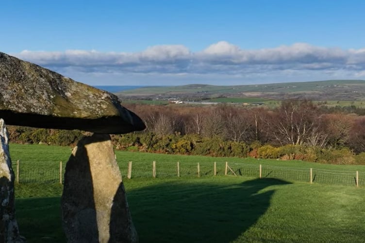 Trewern Farms Ltd sought permission for the retention of the agricultural building and lay down area at Trewern Farm, Felindre Farchog. Picture: Pembrokeshire Coast National Park webcast.