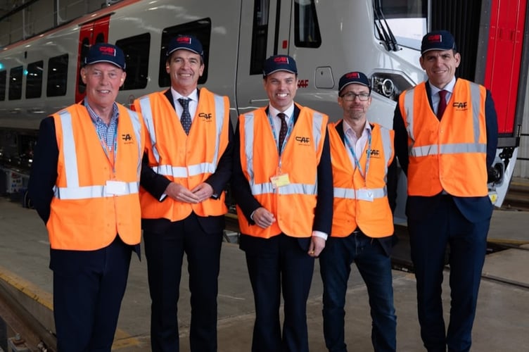 Speaking on a visit to the CAF depot where some of the brand-new trains are made, Cabinet Secretary for Transport, Ken Skates said: “This is a significant milestone on our mission to transform our railways.