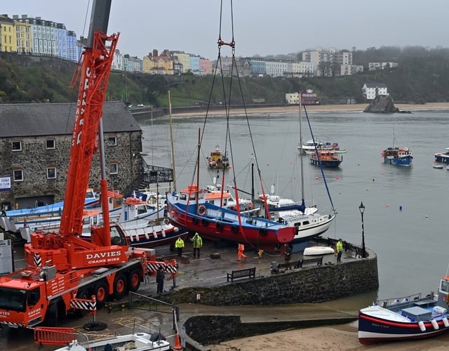 Date set for Tenby Sailing Club's lift-in