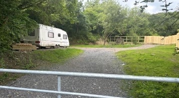 Traveller site Saundersfoot