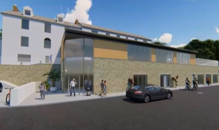 A £6m expansion of Heritage Park, Pleasant Valley/Stepaside is proposed. Picture: Pembrokeshire County Council webcast.