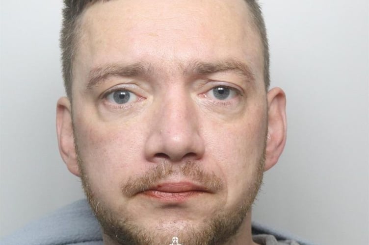 After being arrested, police in-car camera footage showed Clawson removing a cling-film wrap from the back of his trousers and dropping it on the floor of the car while being conveyed to custody. 