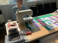 Summerhill Quilters host Doughty Fabrics Event